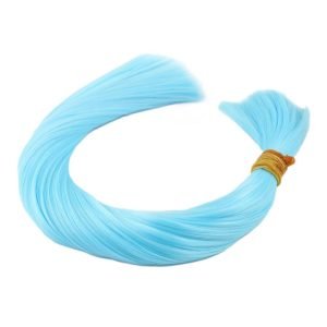 Bebek Mavisi Renkli Sentetik Boğum Saç - 1Kg